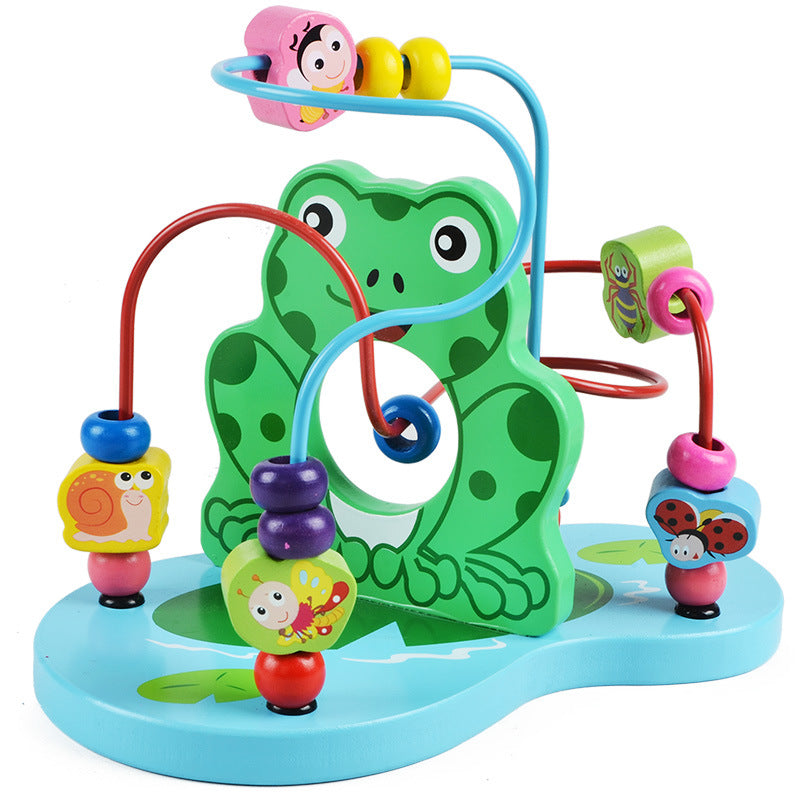 Wooden Number Round Educational Toy