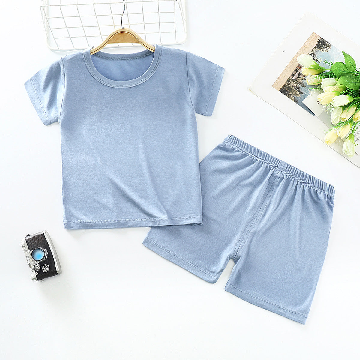 Short-sleeved Shorts Two-piece Infant Baby Clothes