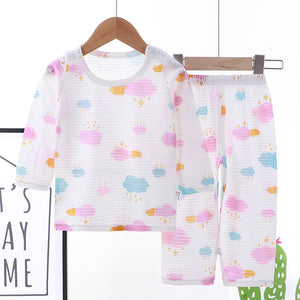 Children's Cotton Home Wear Pajamas Set