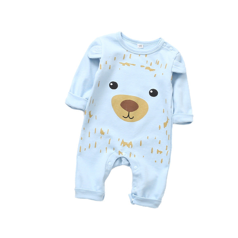 Animal Cartoon Print One-piece
