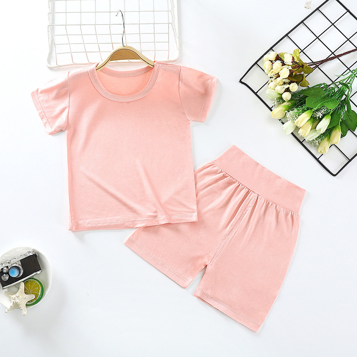 Short-sleeved Shorts Two-piece Infant Baby Clothes