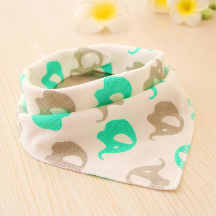 Waterproof Triangle Cotton Baby Bibs