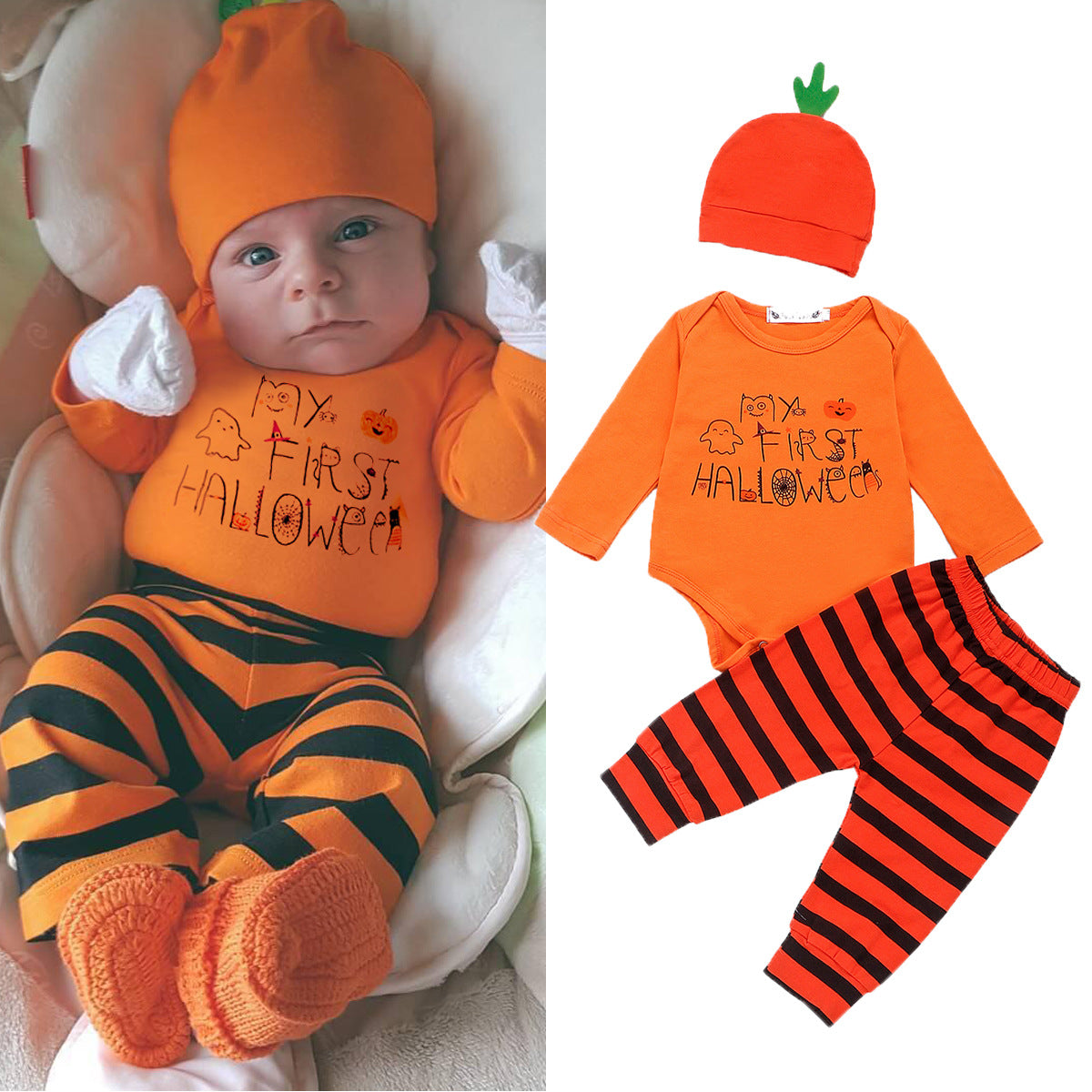 Cartoon Animation Halloween Kids Set