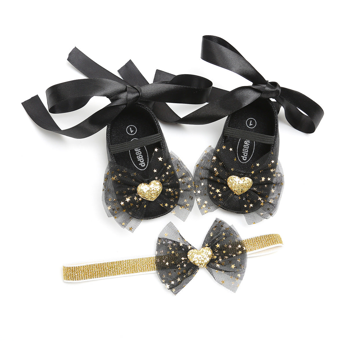 Cute Butterfly Headdress Crown Princess Shoes