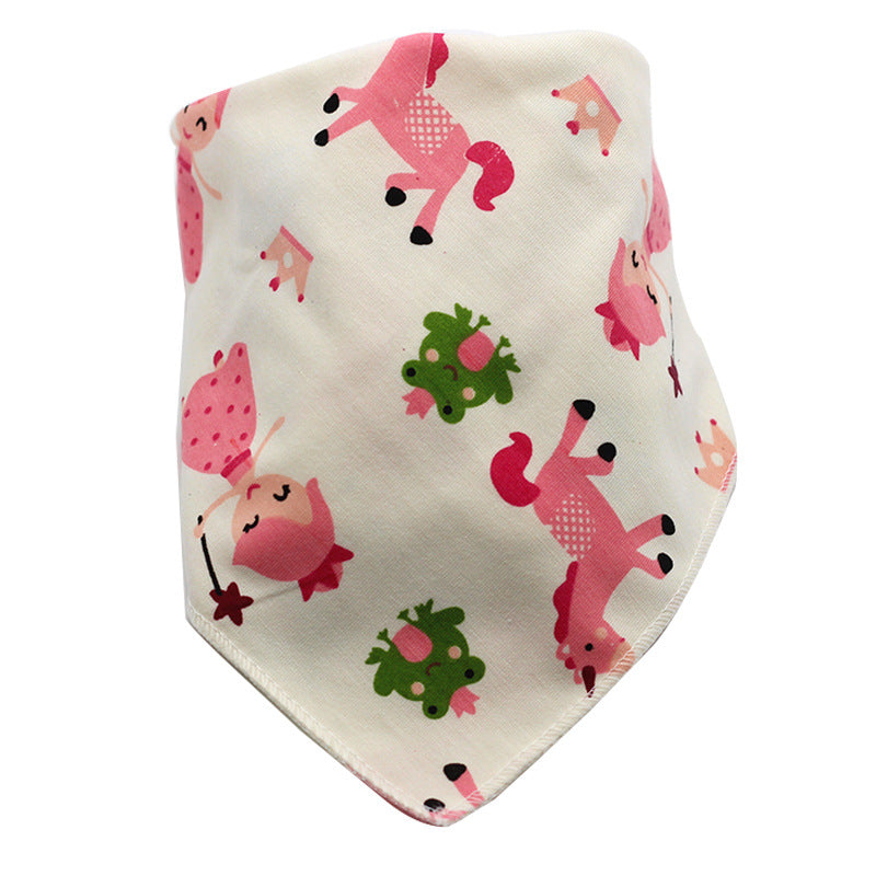 Waterproof Triangle Cotton Baby Bibs