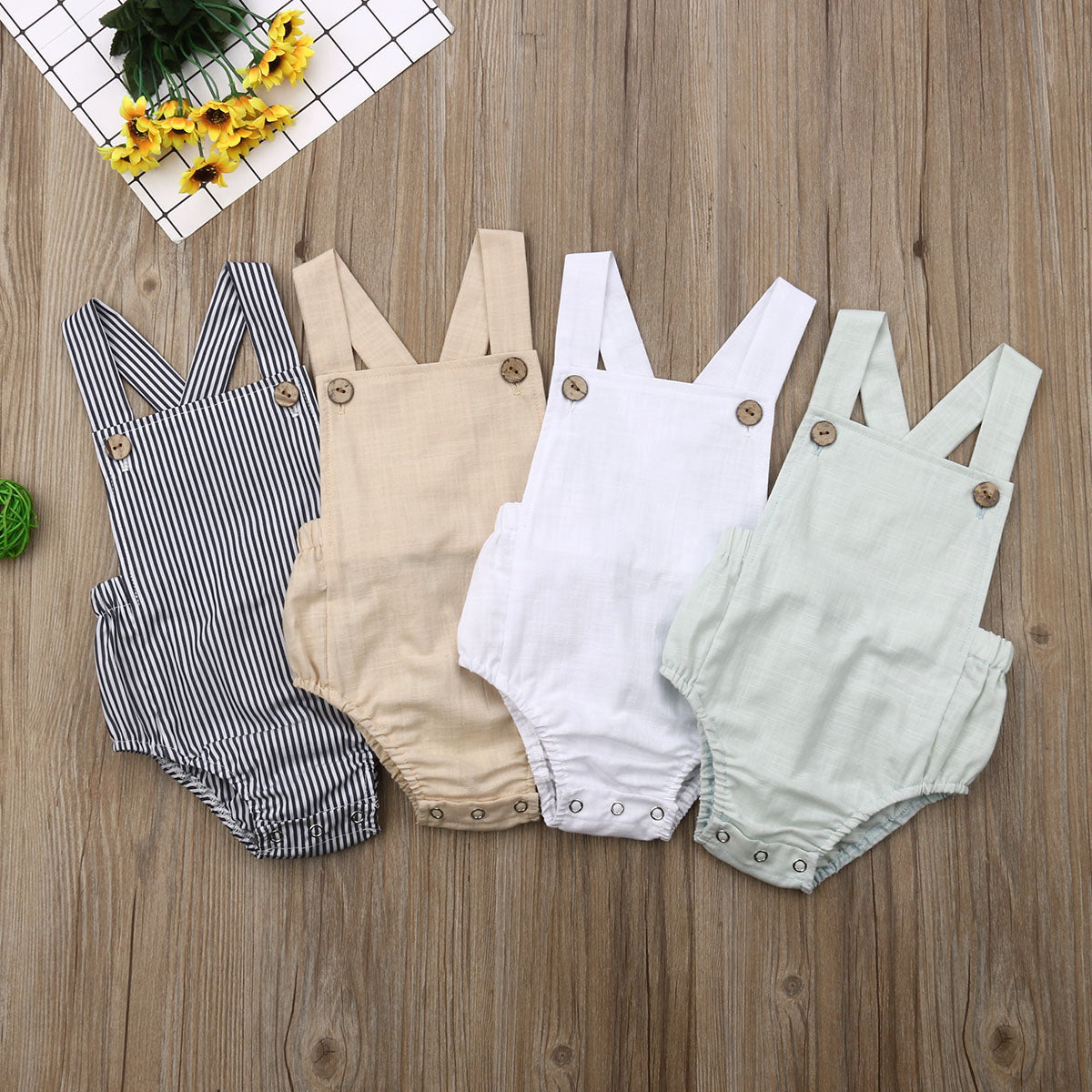 Children's Suspender Triangle Bodysuit