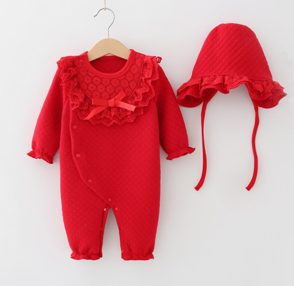 Long-sleeved jumpsuit