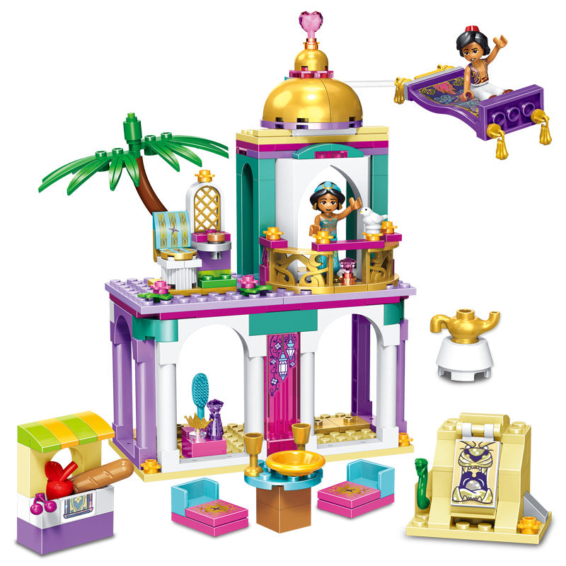 Assembles toy