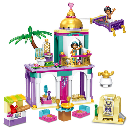 Assembles toy
