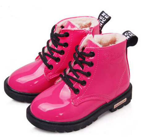 PU Leather Waterproof Martin Boots