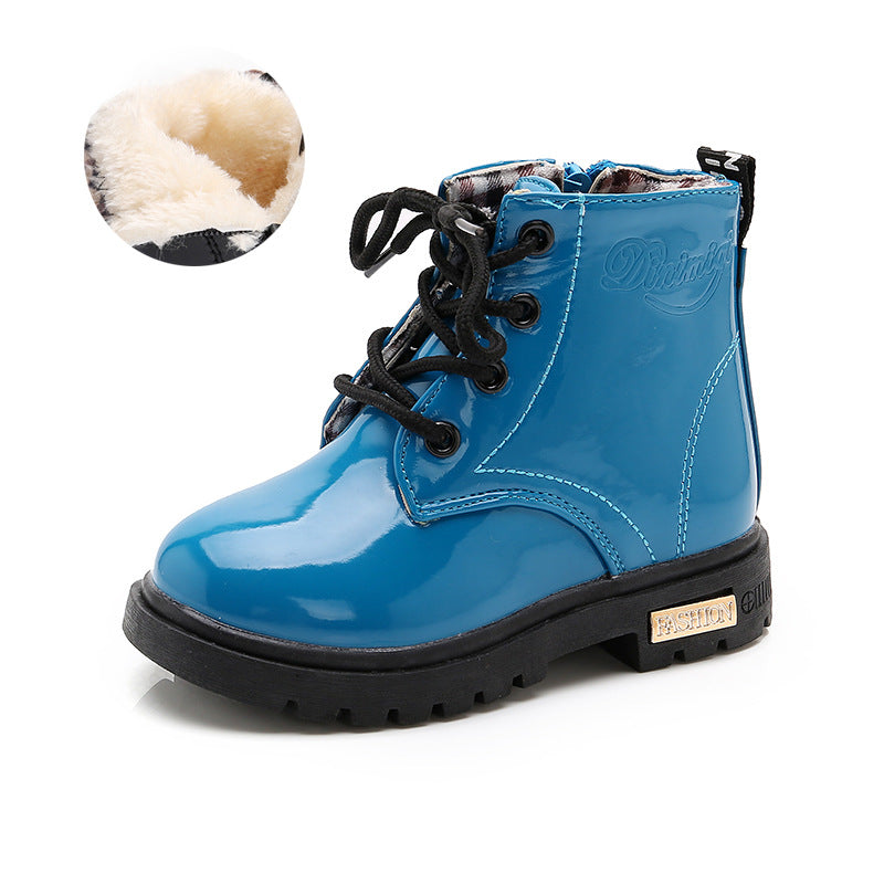 PU Leather Waterproof Martin Boots