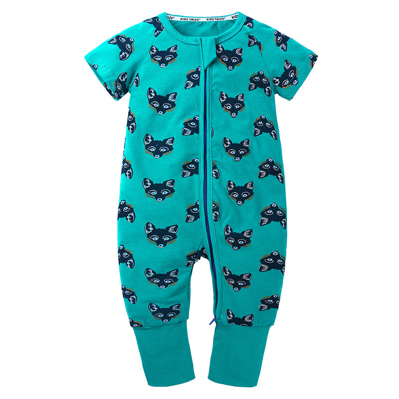 One-Piece Cotton Newborn Romper