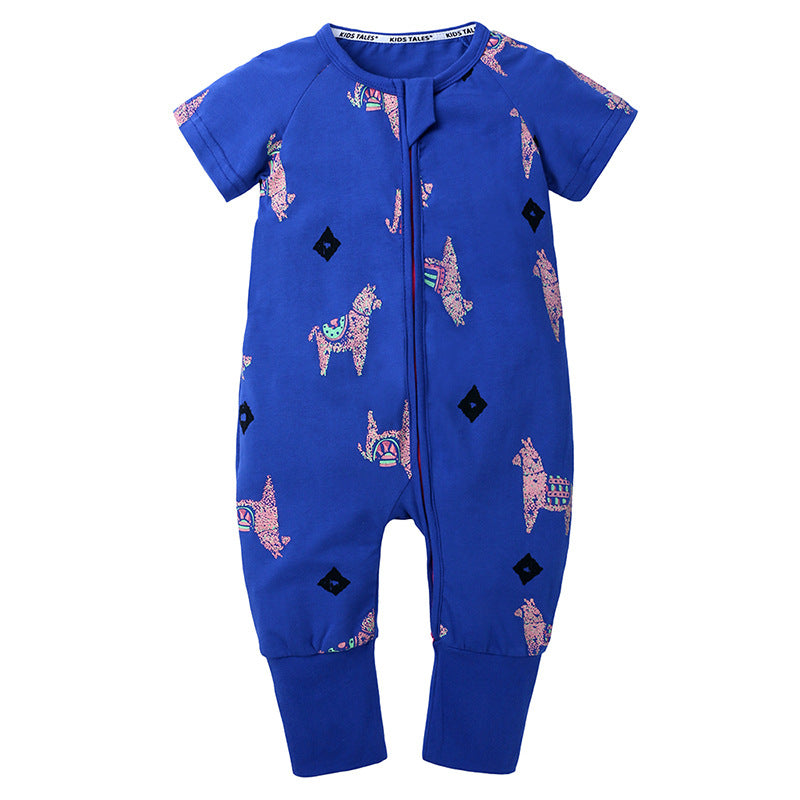 One-Piece Cotton Newborn Romper