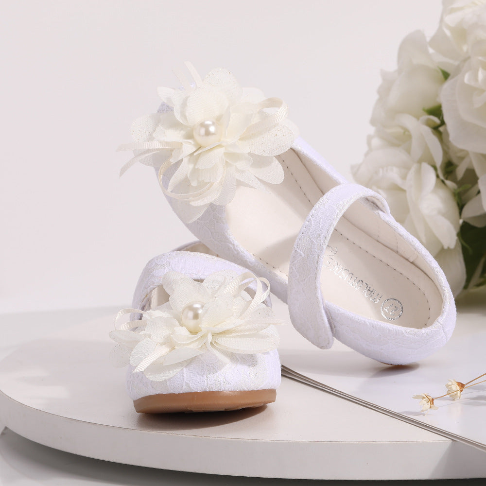 Flower Lace Princess Shoes