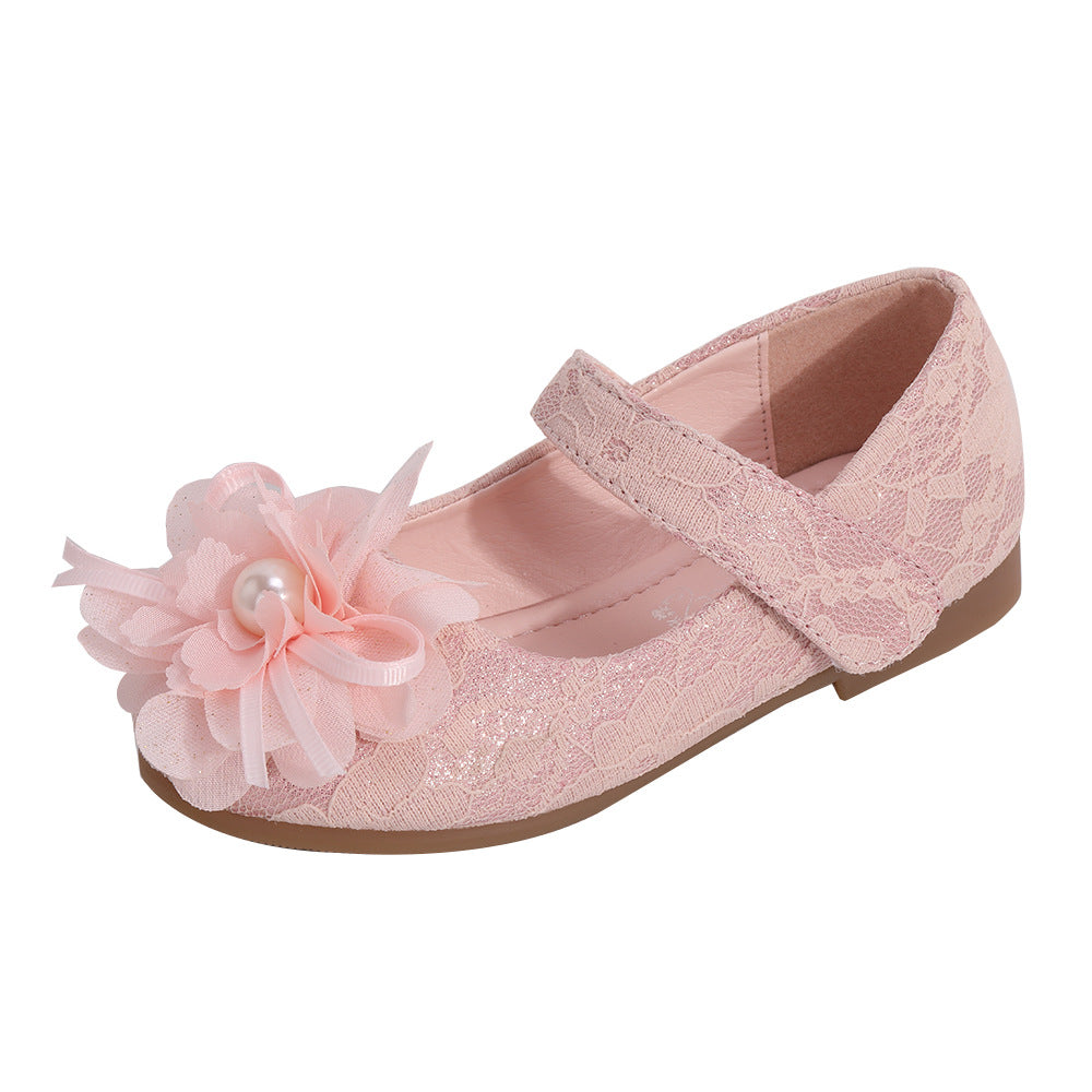 Flower Lace Princess Shoes