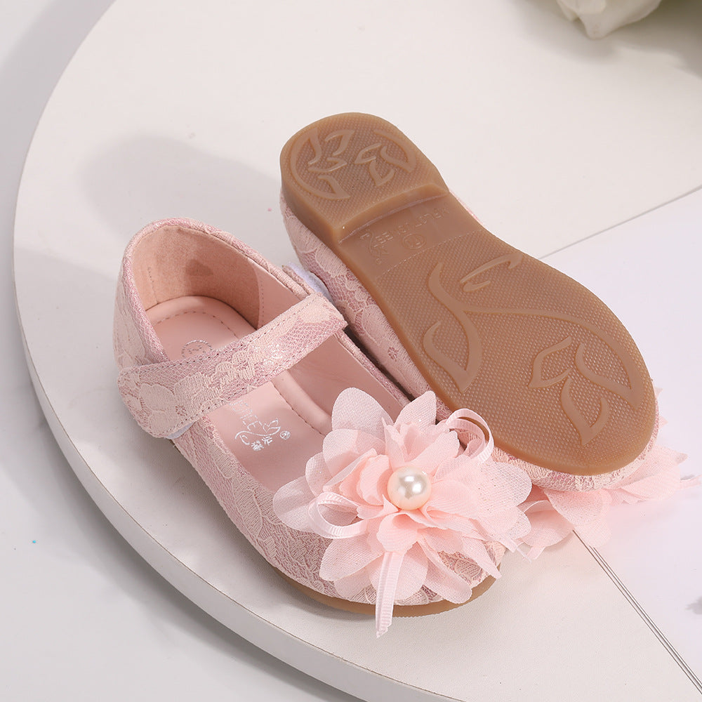 Flower Lace Princess Shoes