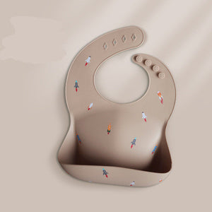 Baby Waterproof Silicone Bibs