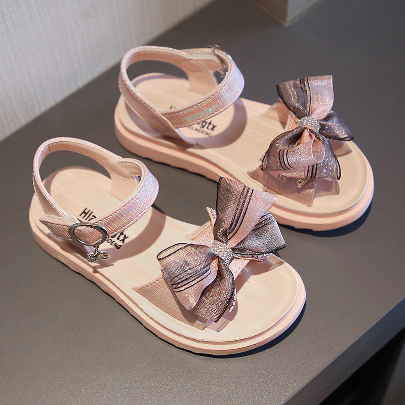 Fashion Children's Bow Shoes