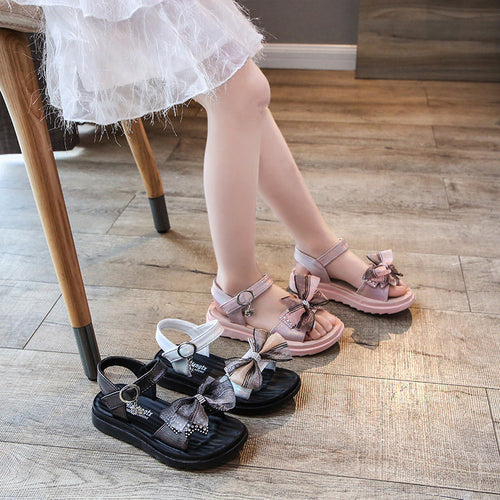 Fashion Children's Bow Shoes