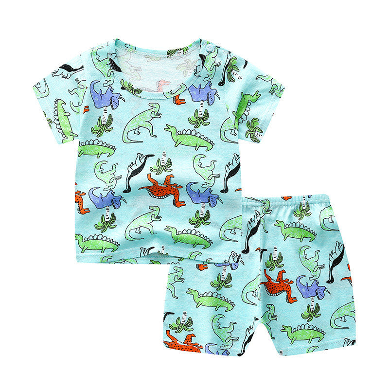 Short-sleeved Shorts Two-piece Suit