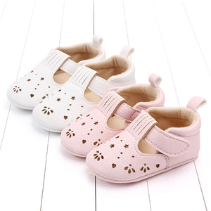 Semi Rubber Sole Non-slip Shoes Baby Toddler Shoes
