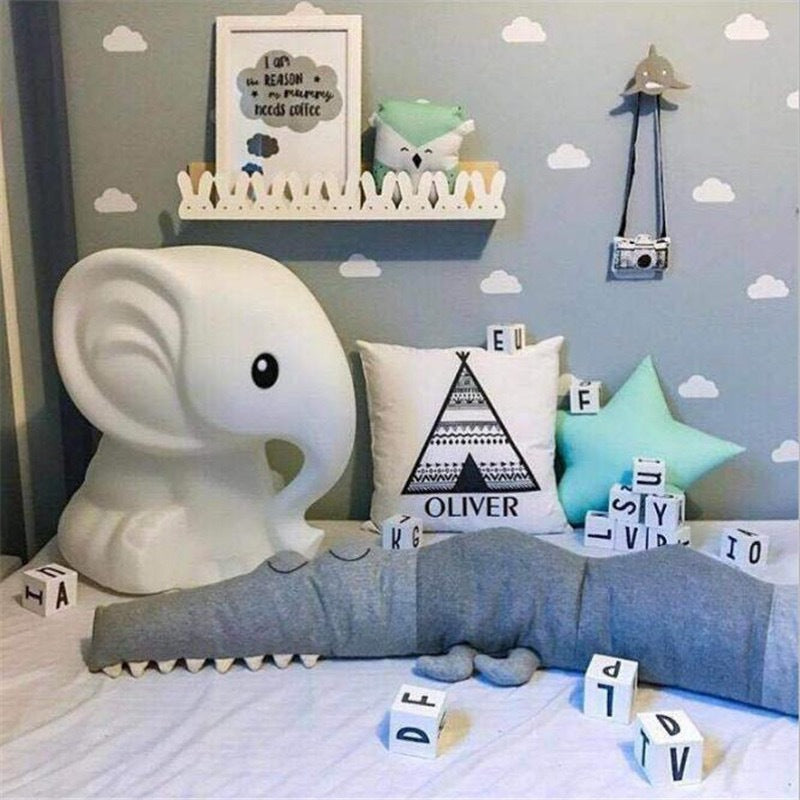 Cartoon Crib Bumper Baby Bedding