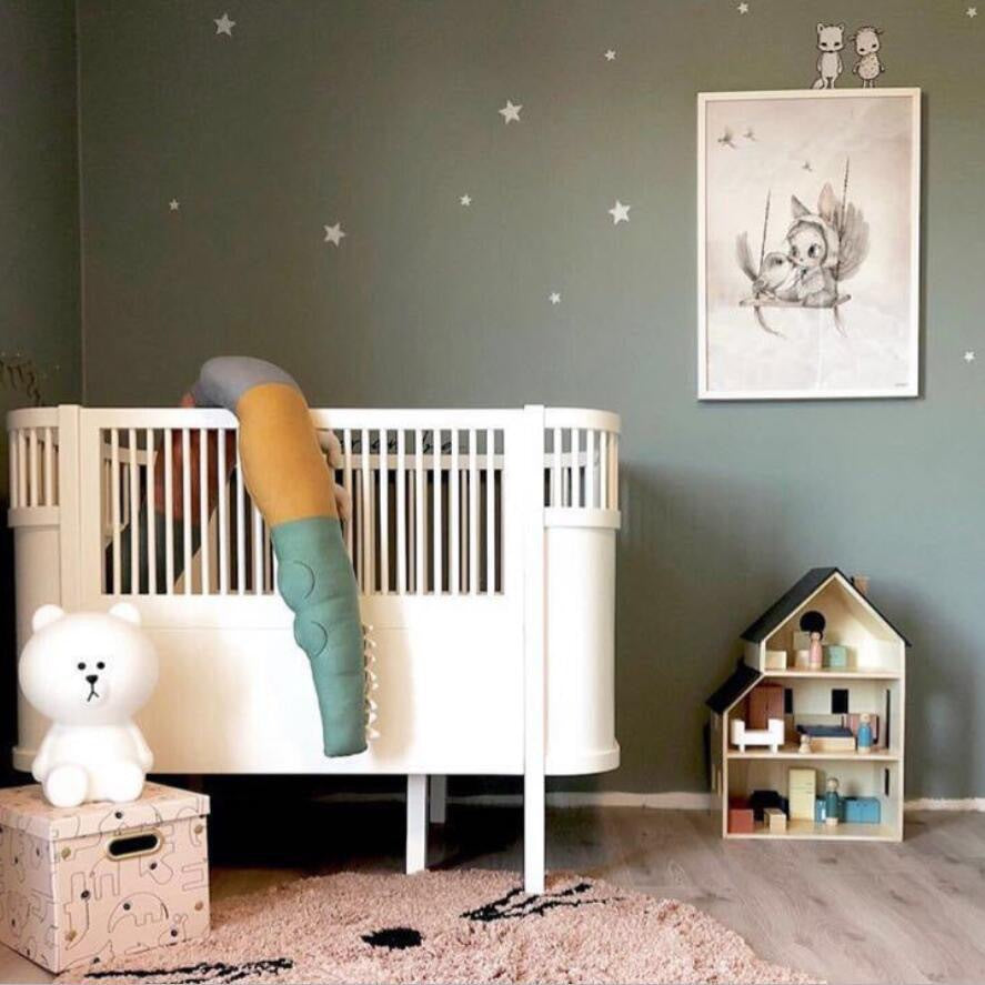 Cartoon Crib Bumper Baby Bedding