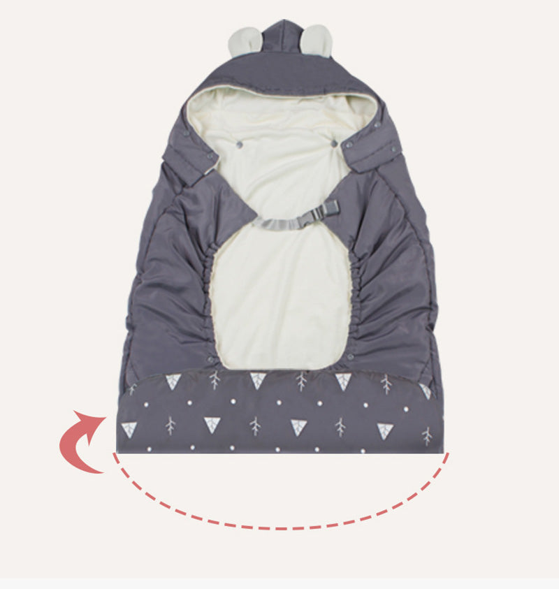 Cloak Cover Windproof Quilt Stroller Baby Carrier