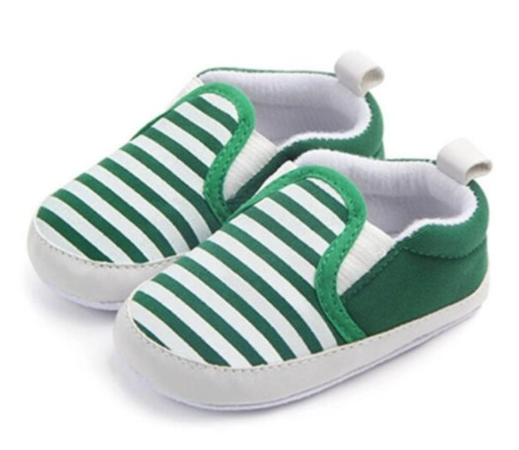 Pram Infant First Walkers Striped Classic Shoe