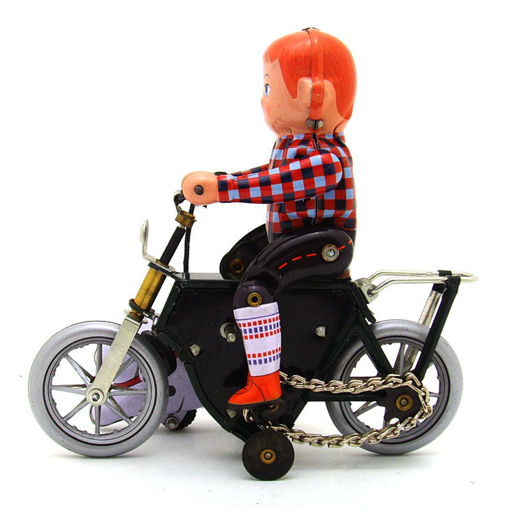 Kids Walking Dog Iron Toy
