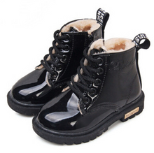 PU Leather Waterproof Martin Boots
