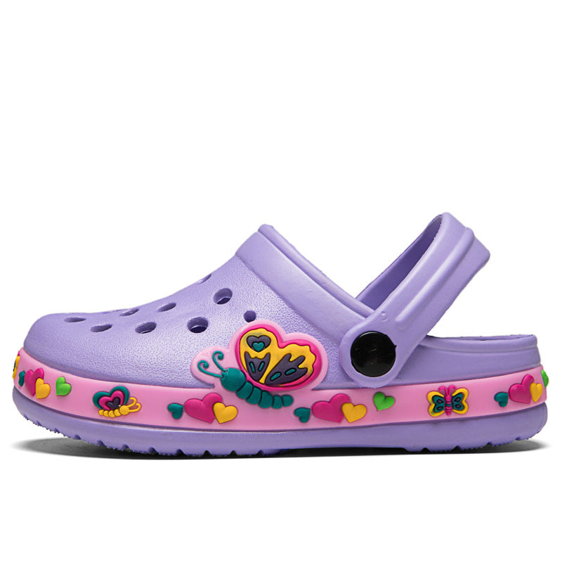 Flat Heel Cartoon Soft Bottom Slippers