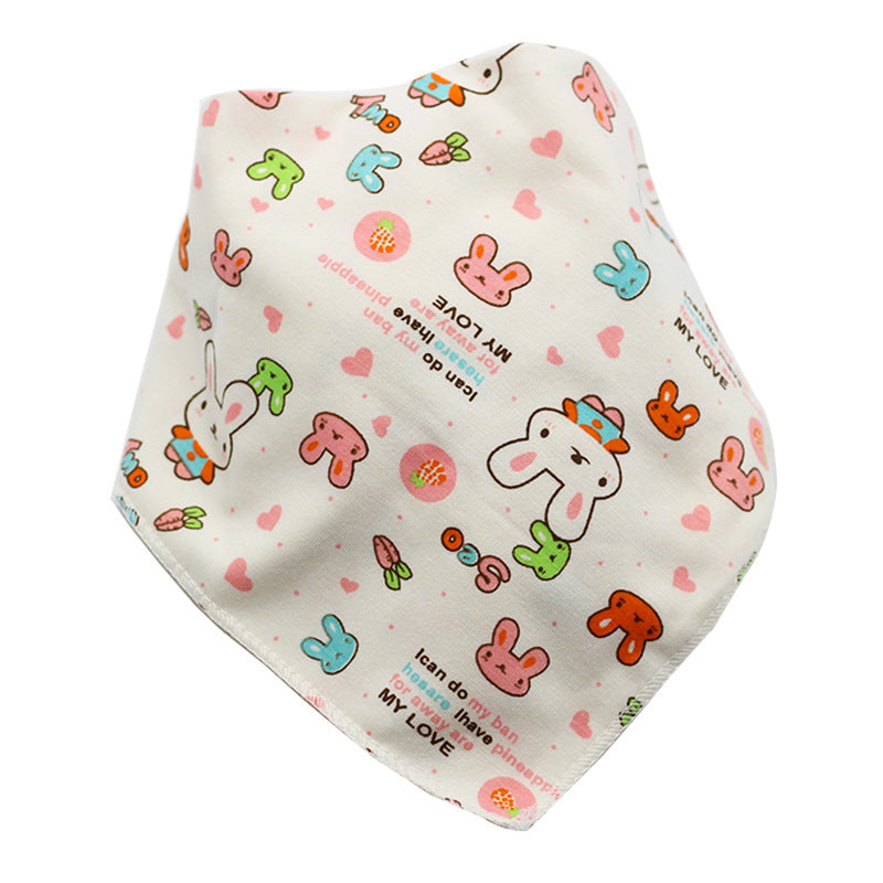 Waterproof Triangle Cotton Baby Bibs