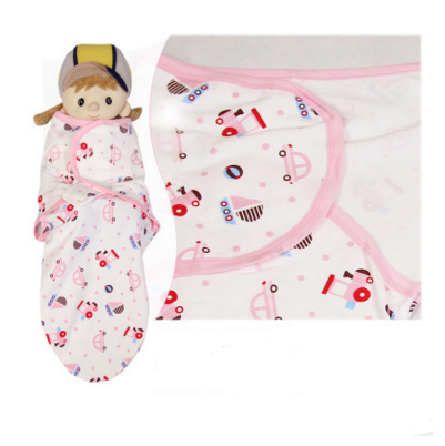 Anti Startled Cartoon Baby Sleeping Bag
