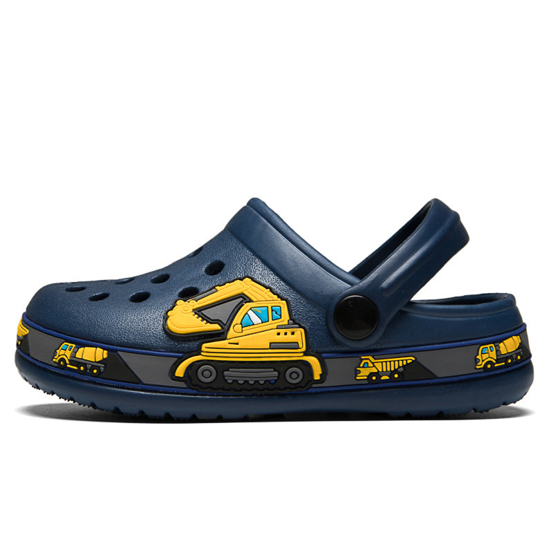 Flat Heel Cartoon Soft Bottom Slippers