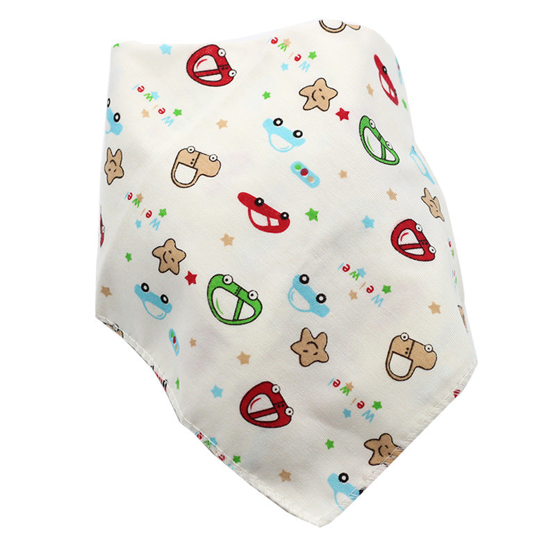 Waterproof Triangle Cotton Baby Bibs