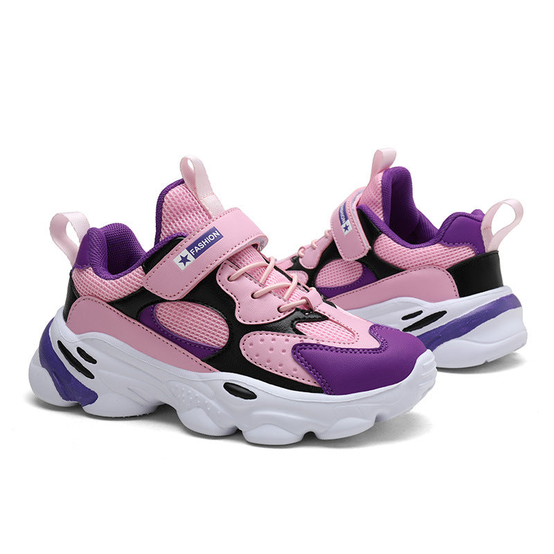 Mesh Front Tie Casual Comfortable Shoes