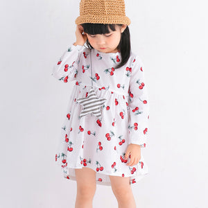 Girl Cute Print Flower Dress