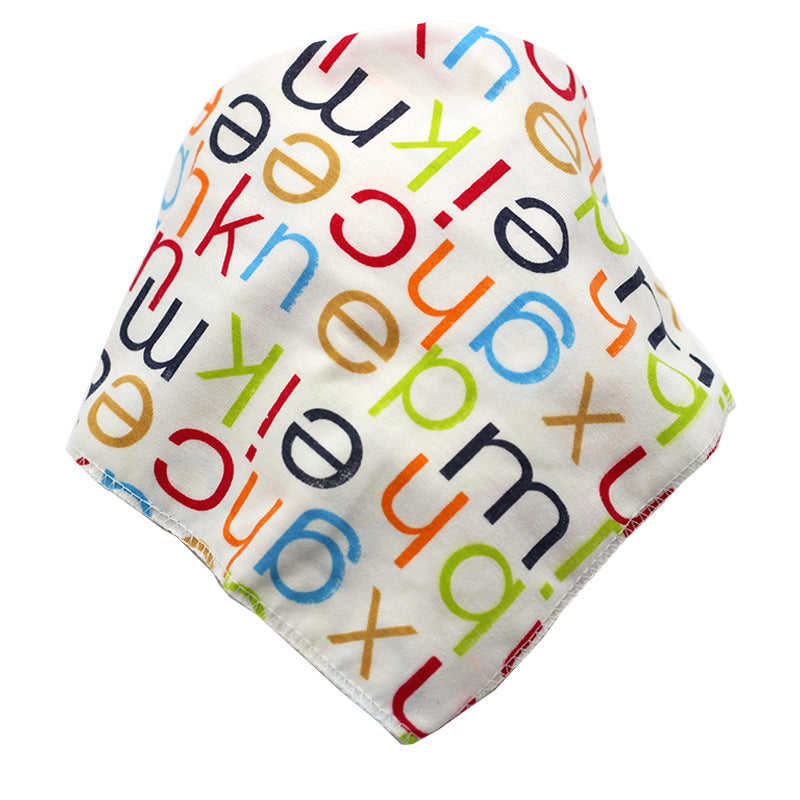 Waterproof Triangle Cotton Baby Bibs