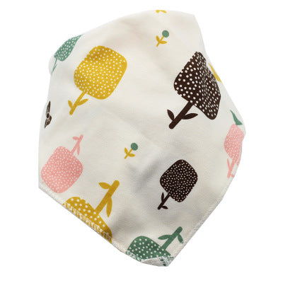 Waterproof Triangle Cotton Baby Bibs