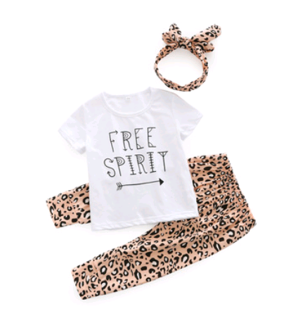 Casual Letter Top Plus Hair With Three-piece Suit