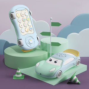 Juguetes Bebe with Luminous Projector Toy Car
