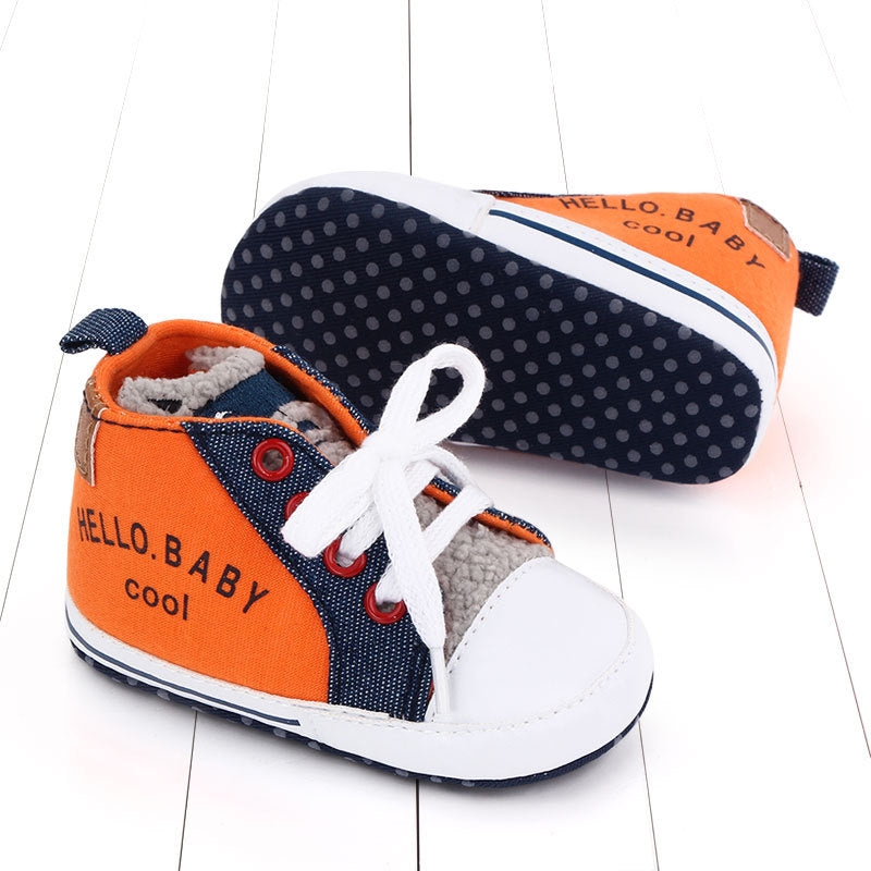Color Matching Letters Walking Shoes
