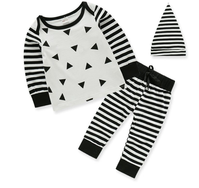 Striped Suit Baby Cotton Suit