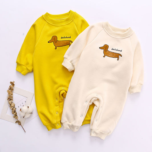 Baby Plus Cashmere Long Jumpsuit