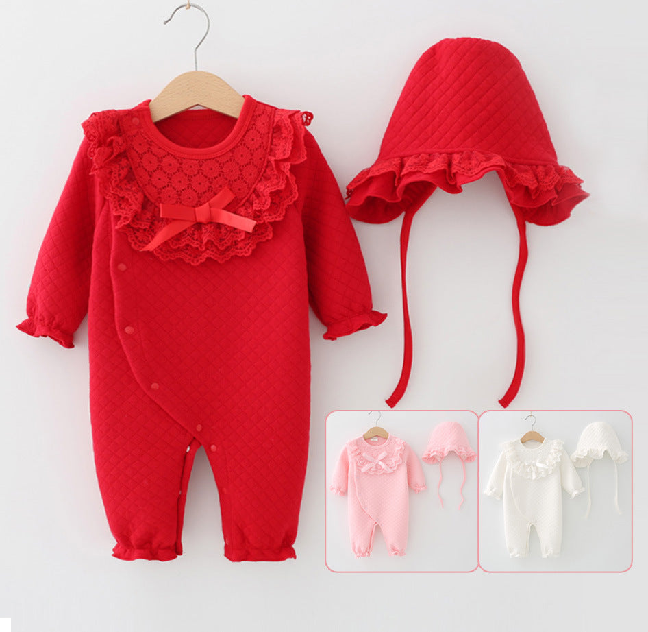 Long-sleeved jumpsuit