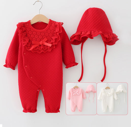 Long-sleeved jumpsuit