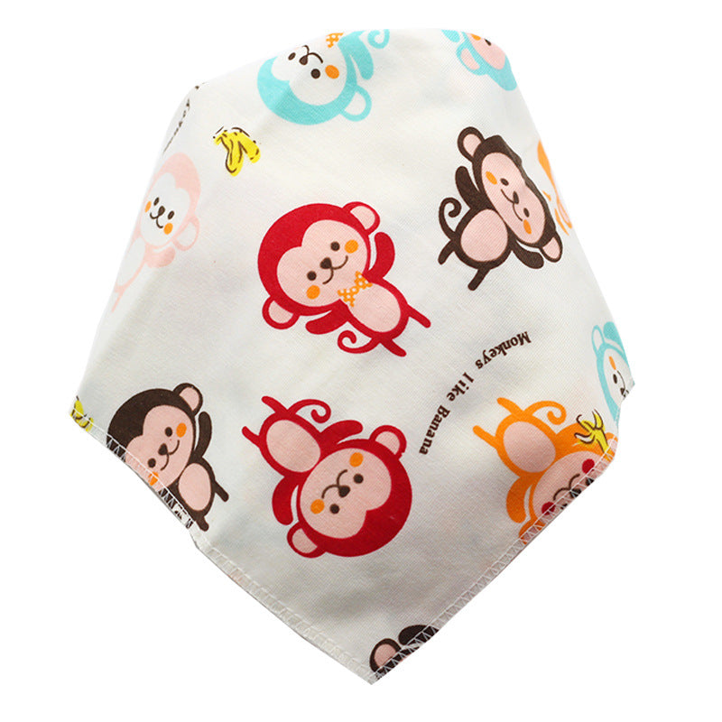 Waterproof Triangle Cotton Baby Bibs