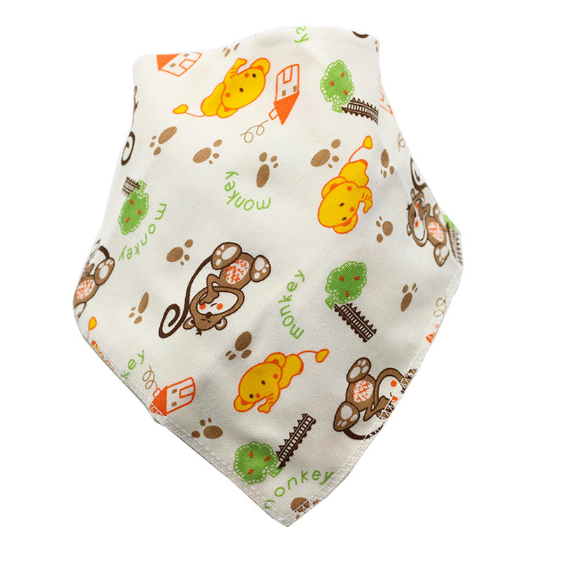 Waterproof Triangle Cotton Baby Bibs