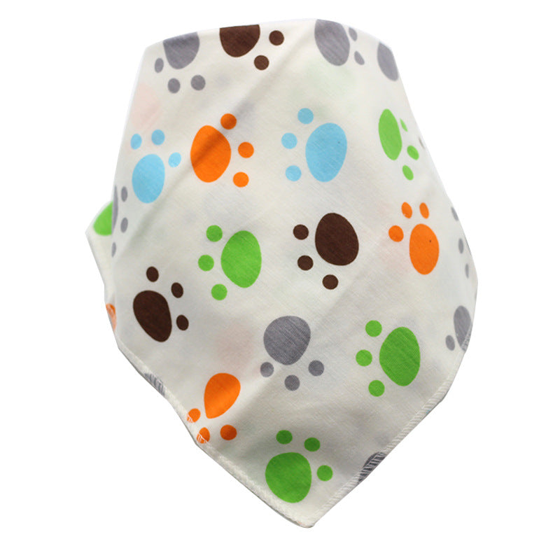 Waterproof Triangle Cotton Baby Bibs